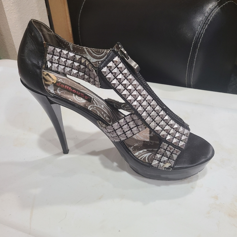 Studded Rock n Roll Heels